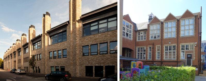 Anglia Ruskin University, Cambridge; Young Street and Ruskin Building